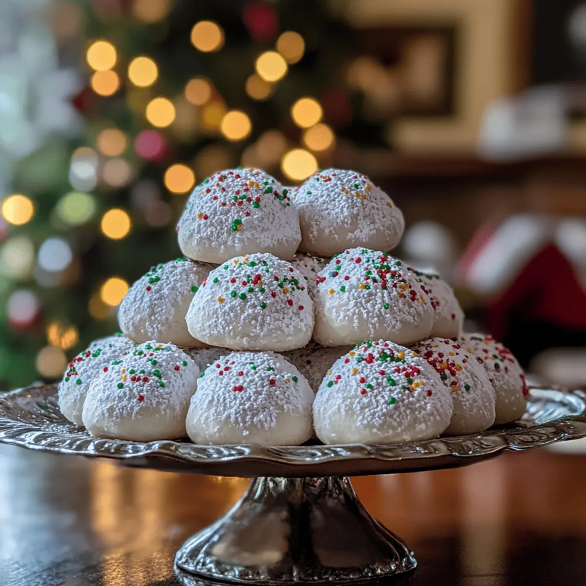 Tagbest Christmas Snowball Cookies
